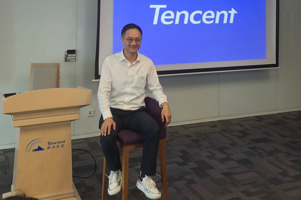 LAPORAN DARI CHINA: Tencent Janji Perluas Bisnis AI di Indonesia
